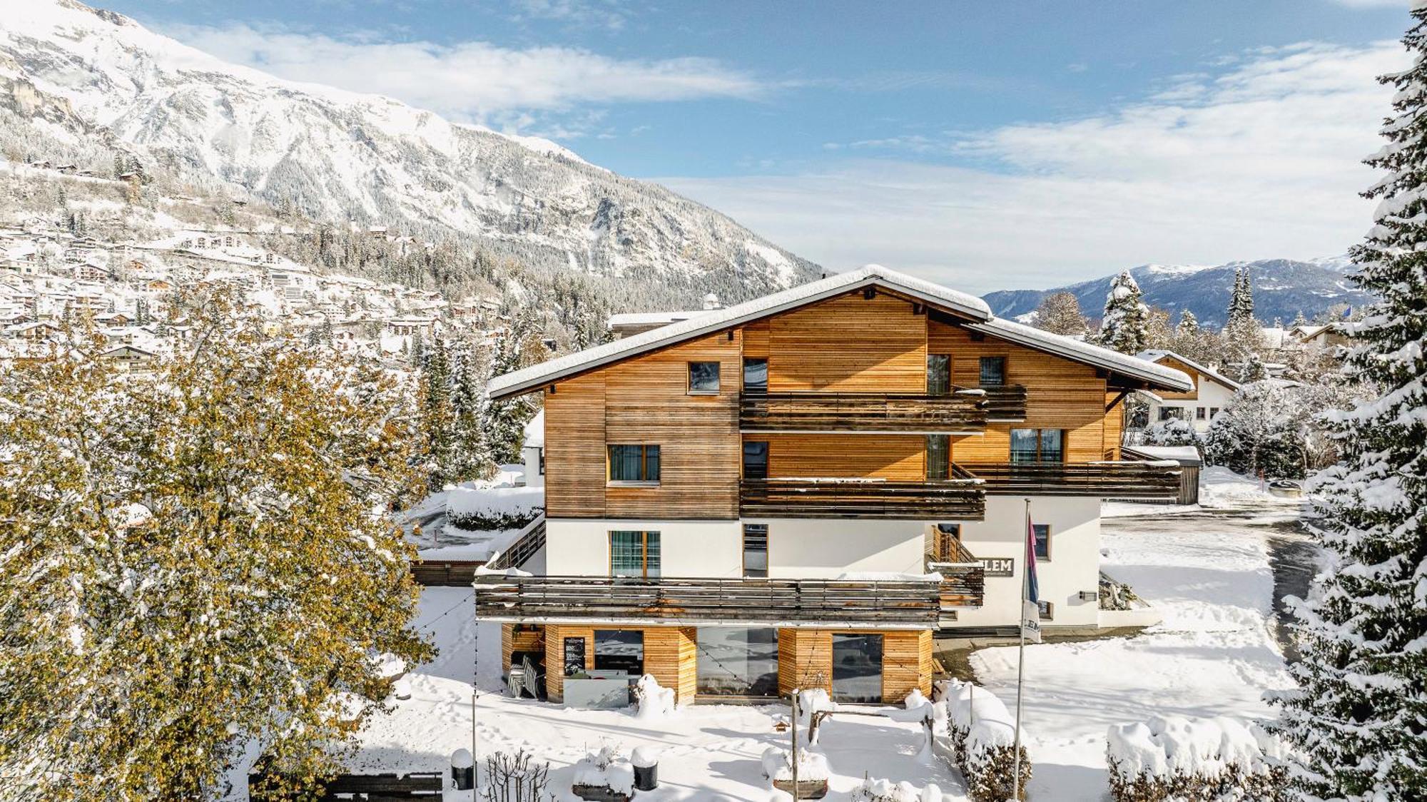 Flem Mountain Lodge Flims Exterior foto